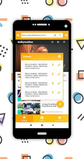 Mini Video Downloader & Browser 5 تصوير الشاشة