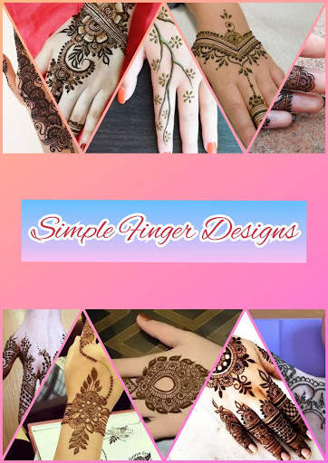 Simple Finger New Mehndi Designs screenshot 3