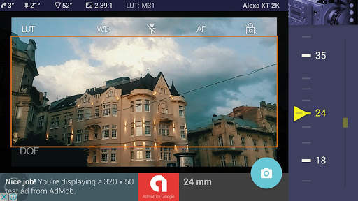 Magic ARRI ViewFinder Free screenshot 1