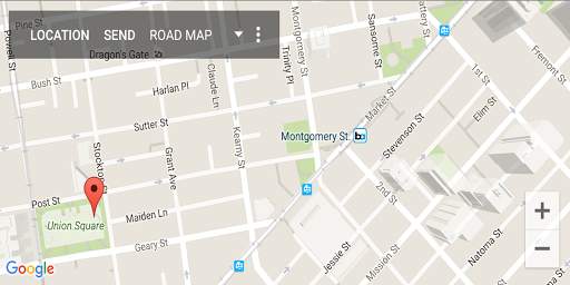 Send My Location Map screenshot 1