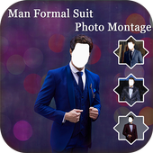 Formal Suit Photo Montage icon