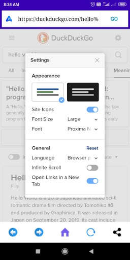Atom Browser screenshot 4