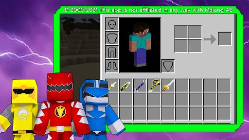 Power rangers mod screenshot 1