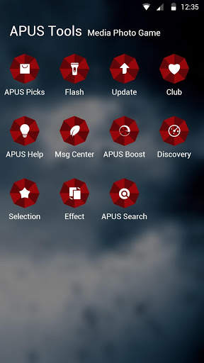 Shower-APUS Launcher theme screenshot 3