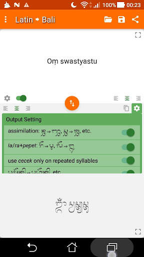 Balinese Script Transliteratio screenshot 4