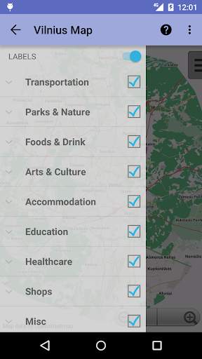Vilnius Offline City Map screenshot 2