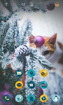 Christmas kitten theme screenshot 2