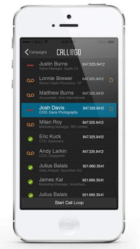 Auto Dialer Call Center Sales screenshot 1