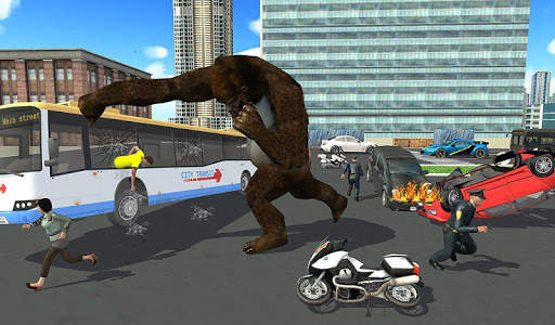 Angry Gorilla Kong Attack - City Rampage 2019 скриншот 6