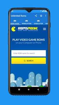 Unlimited Roms screenshot 1