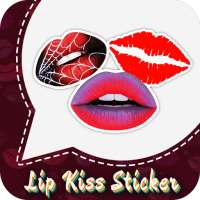 Lips Kiss Sticker For WhatsApp logo