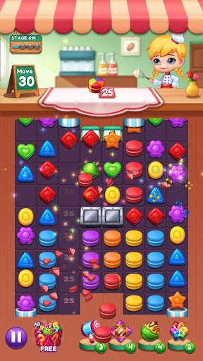 Sweet Candy Pop Match 3 Puzzle screenshot 5