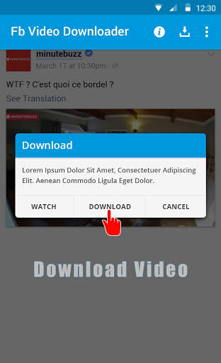 Download Videos from Facebook 2021 screenshot 3