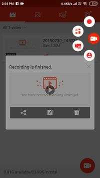 Mobile Recorder -Screen Video Images Edit ( VIP ) screenshot 5