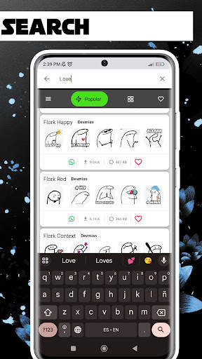 Flork Stickers for whatsapp screenshot 6