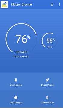 Master Clean App: booster and cache cleaner screenshot 2