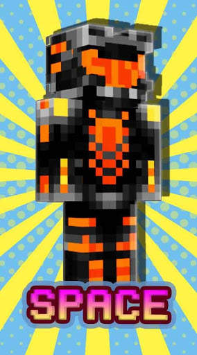 SPACE SKIN for Minecraft PE screenshot 3