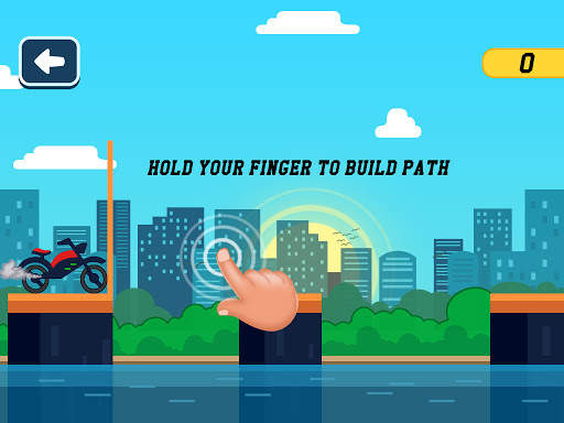 Riding Bike Game || Draw road bike game screenshot 2