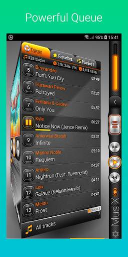 MusiX Player PRO (Trial) 3 تصوير الشاشة