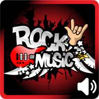 rock music app, radio rock logo