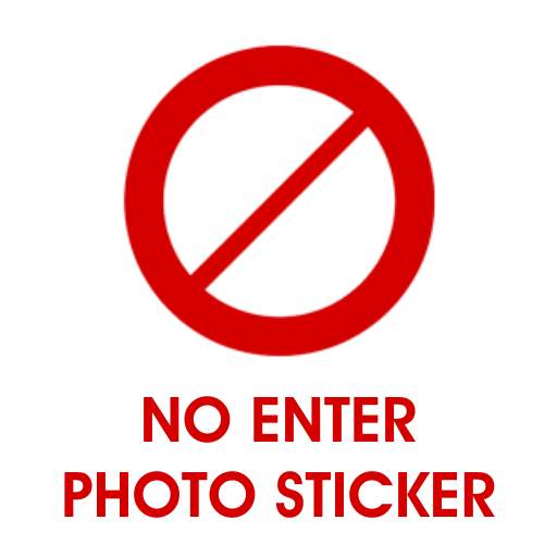 No Enter Photo Sticker 1.0