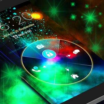 Colorful Smoke Locker Theme 3 تصوير الشاشة