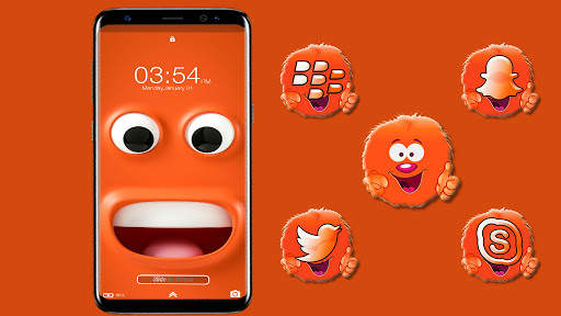 Funny Happy Face Emoji Theme screenshot 5
