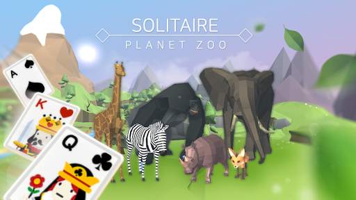 Solitaire : Planet Zoo 1 تصوير الشاشة