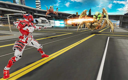 Real Robot Bull Simulator Robot Transform Games screenshot 4