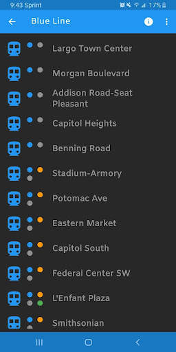 DC Metro and Bus screenshot 4