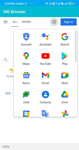 Hindi Browser for Indian app screenshot 2