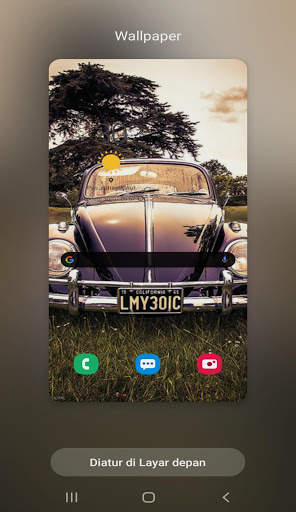 Wallpaper Mobil kodok screenshot 3