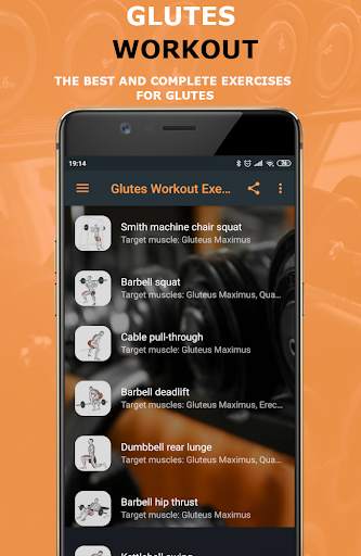 Glutes Workout Exercises screenshot 1