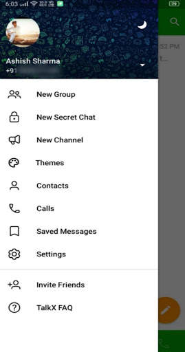 TalkX Messenger screenshot 1