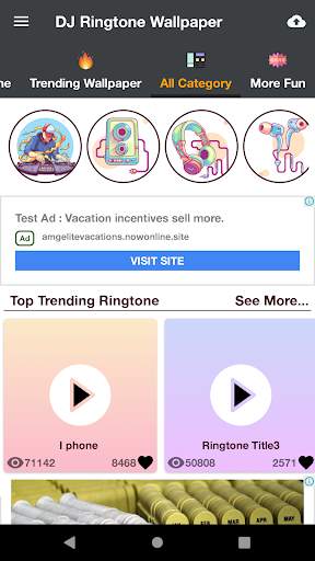 DJ Ringtone: New DJ Remix Music Ringtone screenshot 1