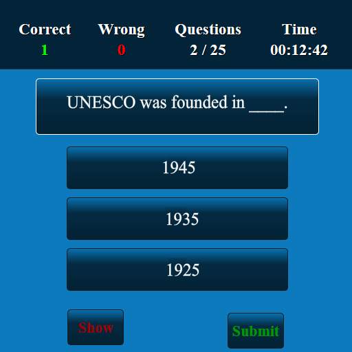 International Organizations MCQ screenshot 3