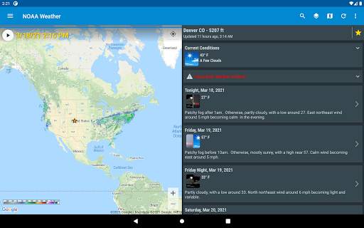 NOAA Weather & Tides screenshot 9