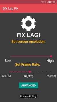 GFX Tool for PUBG - Lag Fix (Unreleased) screenshot 1