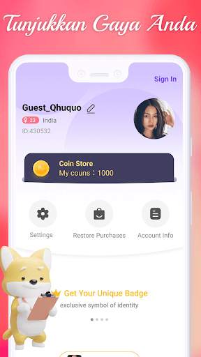 Poly - Obrolan Sosial Lucu screenshot 4