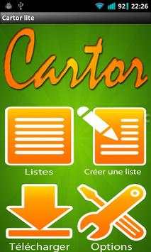 Cartor Lite screenshot 1