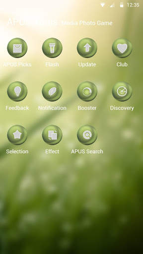 Lush-APUS Launcher theme screenshot 3