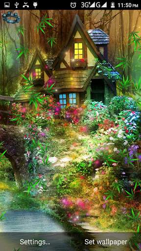Green Weed HD Live Wallpaper screenshot 4
