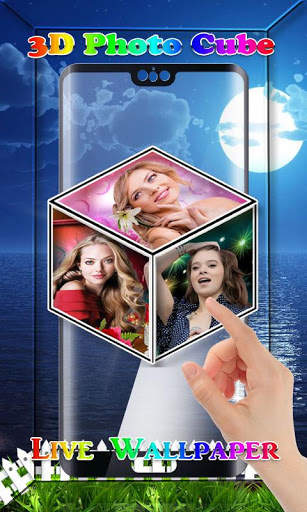 3D Photo Cube Live Wallpaper screenshot 6