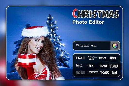 Christmas Photo Editor screenshot 2