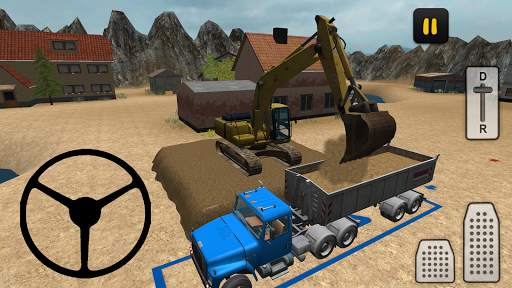 Construction Truck 3D: Sand screenshot 1