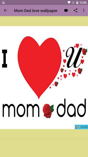 Mom Dad Love Wallpaper screenshot 1