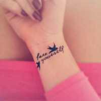Photo tattoo editor logo