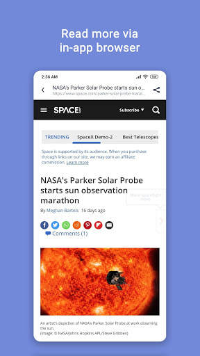 Science News 4 تصوير الشاشة