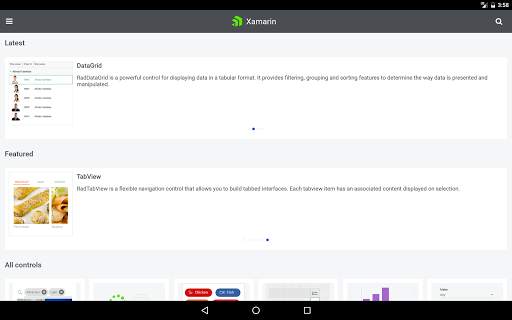 Telerik UI for Xamarin Samples screenshot 17