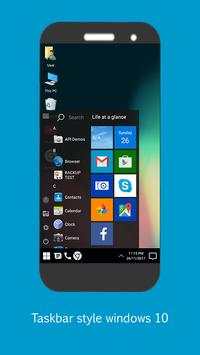 Pc Launcher for Computer Theme screenshot 1
